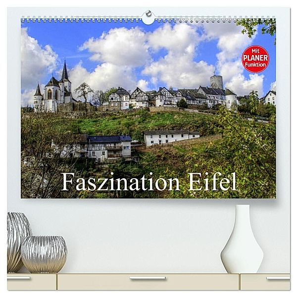 Faszination Eifel (hochwertiger Premium Wandkalender 2025 DIN A2 quer), Kunstdruck in Hochglanz, Calvendo, Arno Klatt