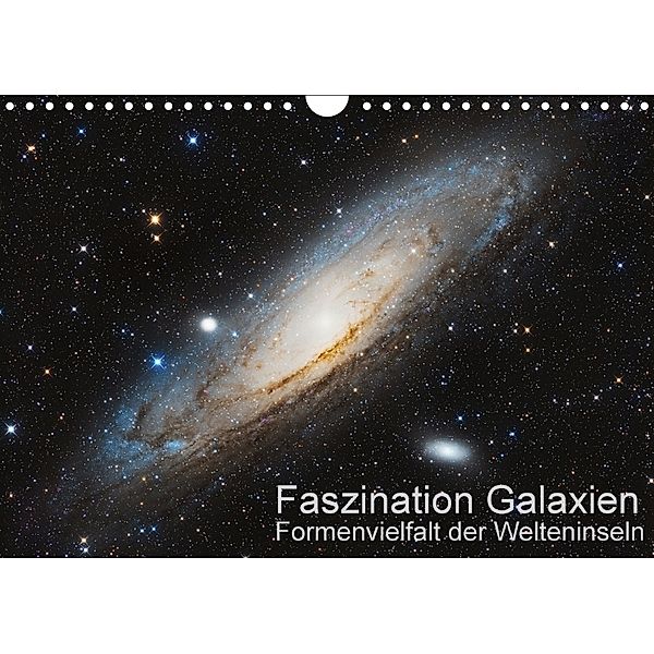 Faszination Galaxien Formenvielfalt der Welteninseln (Wandkalender 2018 DIN A4 quer), Kai Wiechen