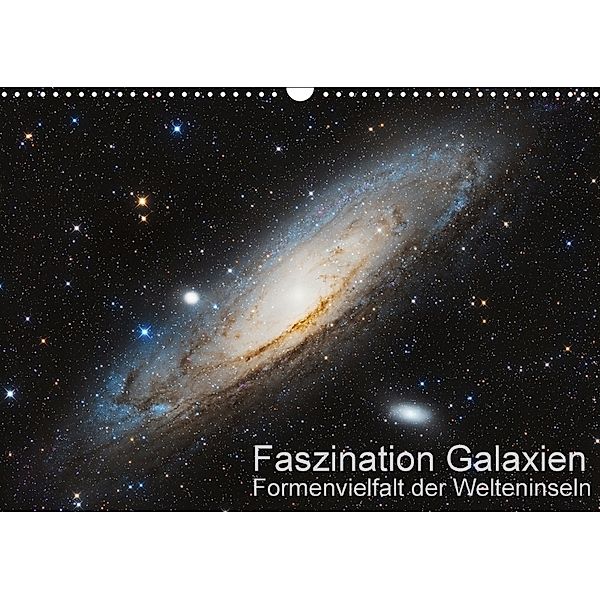 Faszination Galaxien Formenvielfalt der Welteninseln (Wandkalender 2018 DIN A3 quer), Kai Wiechen