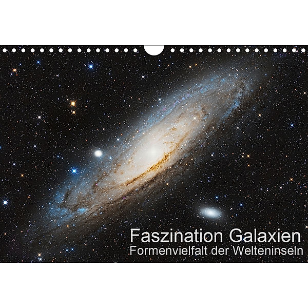 Faszination Galaxien Formenvielfalt der Welteninseln (Wandkalender 2020 DIN A4 quer), Kai Wiechen