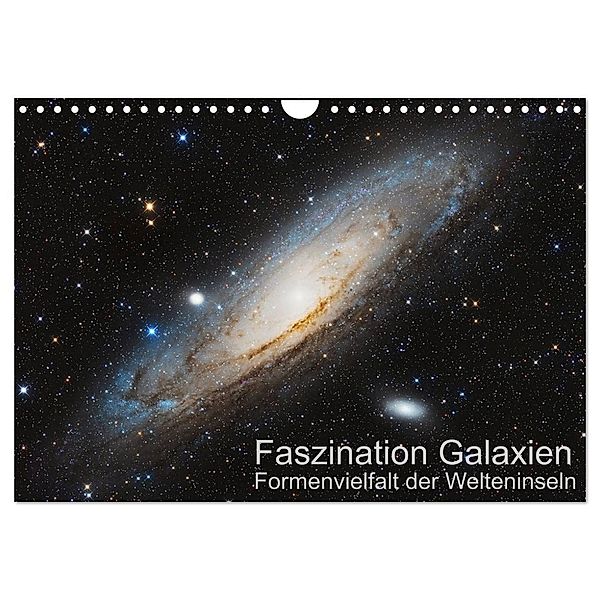 Faszination Galaxien Formenvielfalt der Welteninseln (Wandkalender 2025 DIN A4 quer), CALVENDO Monatskalender, Calvendo, Dr. Kai Wiechen