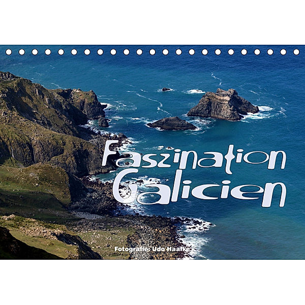Faszination Galicien 2019 (Tischkalender 2019 DIN A5 quer), Udo Haafke