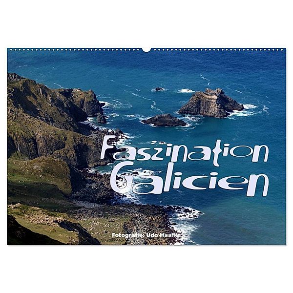 Faszination Galicien 2025 (Wandkalender 2025 DIN A2 quer), CALVENDO Monatskalender, Calvendo, Udo Haafke