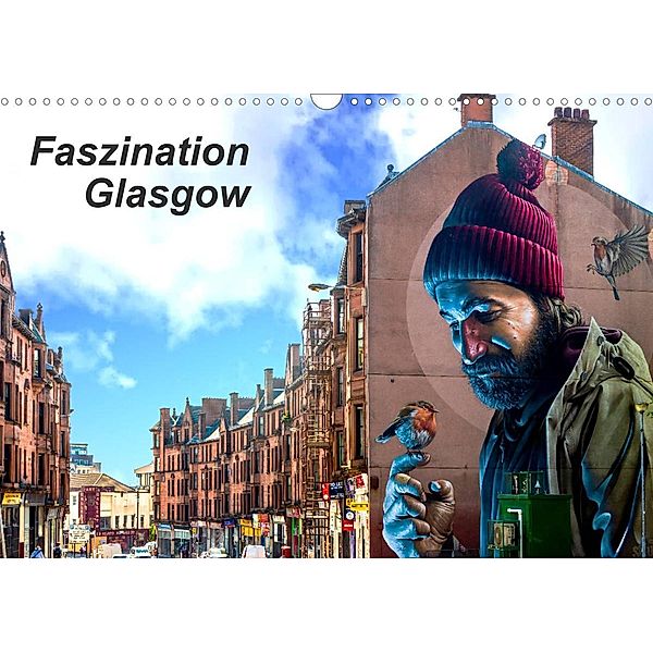 Faszination Glasgow (Wandkalender 2023 DIN A3 quer), Holger Much
