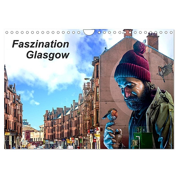 Faszination Glasgow (Wandkalender 2024 DIN A4 quer), CALVENDO Monatskalender, Holger Much