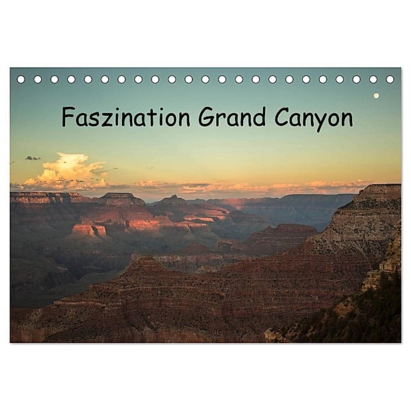 Faszination Grand Canyon / CH-Version (Tischkalender 2024 DIN A5 quer), CALVENDO Monatskalender, Andrea Potratz