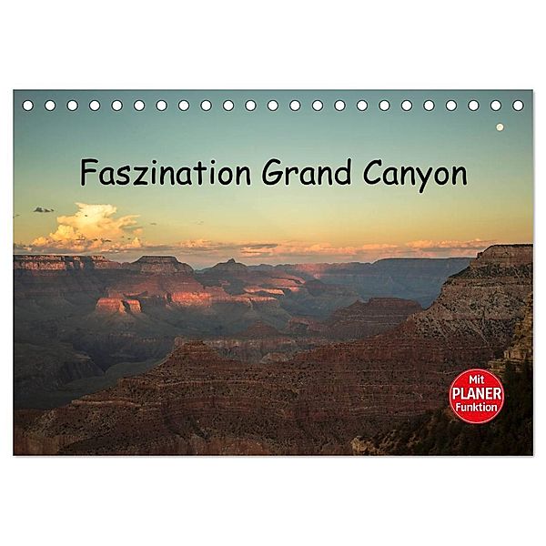 Faszination Grand Canyon (Tischkalender 2024 DIN A5 quer), CALVENDO Monatskalender, Andrea Potratz