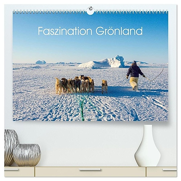 Faszination Grönland (hochwertiger Premium Wandkalender 2025 DIN A2 quer), Kunstdruck in Hochglanz, Calvendo, Martin Zwick