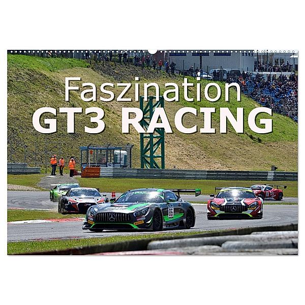Faszination GT3 RACING (Wandkalender 2025 DIN A2 quer), CALVENDO Monatskalender, Calvendo, Dieter Wilczek