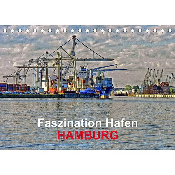 Faszination Hafen - Hamburg (Tischkalender 2023 DIN A5 quer), URSfoto