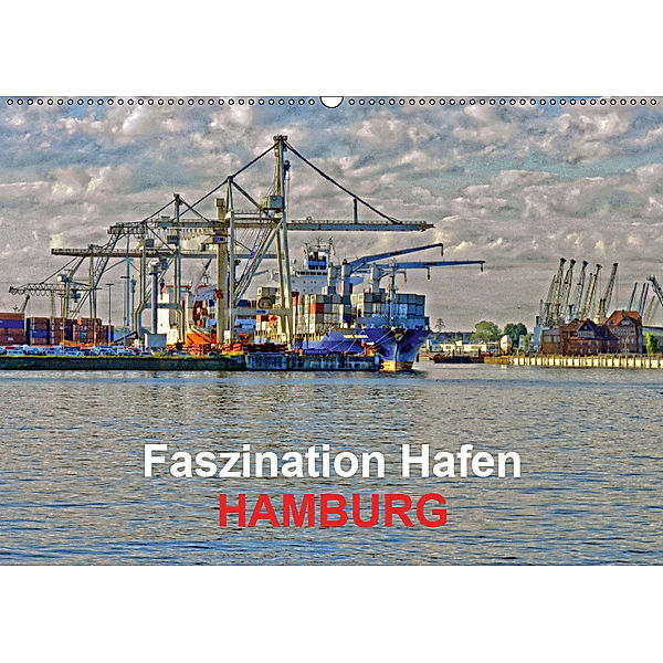 Faszination Hafen - Hamburg (Wandkalender 2019 DIN A2 quer), URSfoto