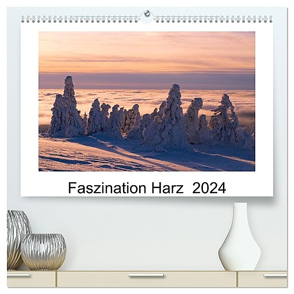 Faszination Harz 2024 (hochwertiger Premium Wandkalender 2024 DIN A2 quer), Kunstdruck in Hochglanz, Armin Maywald