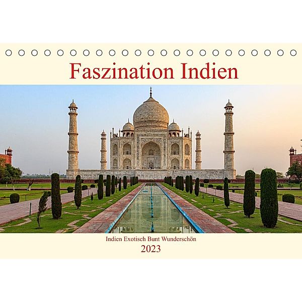 Faszination Indien (Tischkalender 2023 DIN A5 quer), Roland Brack