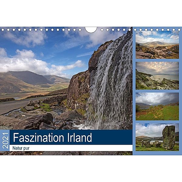 Faszination Irland - Natur pur (Wandkalender 2021 DIN A4 quer), Andrea Potratz