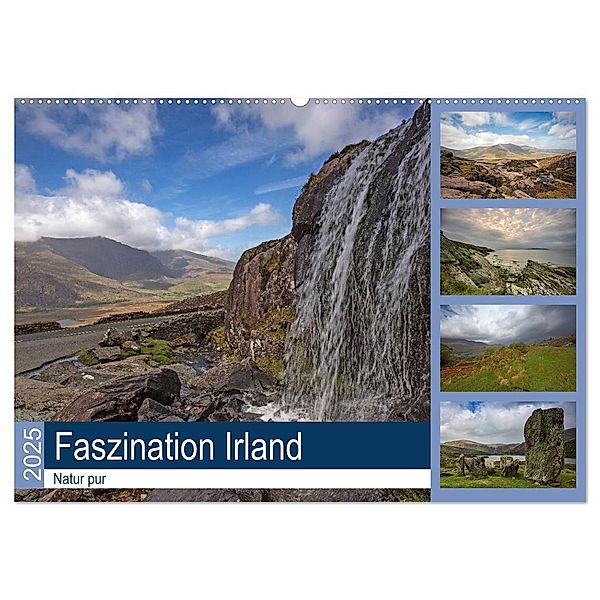 Faszination Irland - Natur pur (Wandkalender 2025 DIN A2 quer), CALVENDO Monatskalender, Calvendo, Andrea Potratz