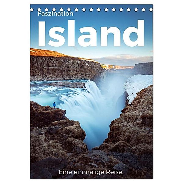 Faszination Island - Eine einmalige Reise. (Tischkalender 2024 DIN A5 hoch), CALVENDO Monatskalender, M. Scott