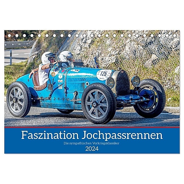 Faszination Jochpassrennen (Tischkalender 2024 DIN A5 quer), CALVENDO Monatskalender, Stephan Käufer