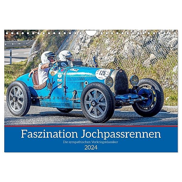 Faszination Jochpassrennen (Wandkalender 2024 DIN A4 quer), CALVENDO Monatskalender, Stephan Käufer