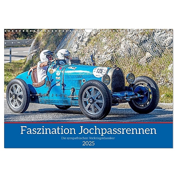 Faszination Jochpassrennen (Wandkalender 2025 DIN A3 quer), CALVENDO Monatskalender, Calvendo, Stephan Käufer