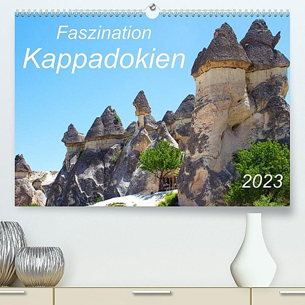 Faszination Kappadokien (Premium, hochwertiger DIN A2 Wandkalender 2023, Kunstdruck in Hochglanz), r.gue.