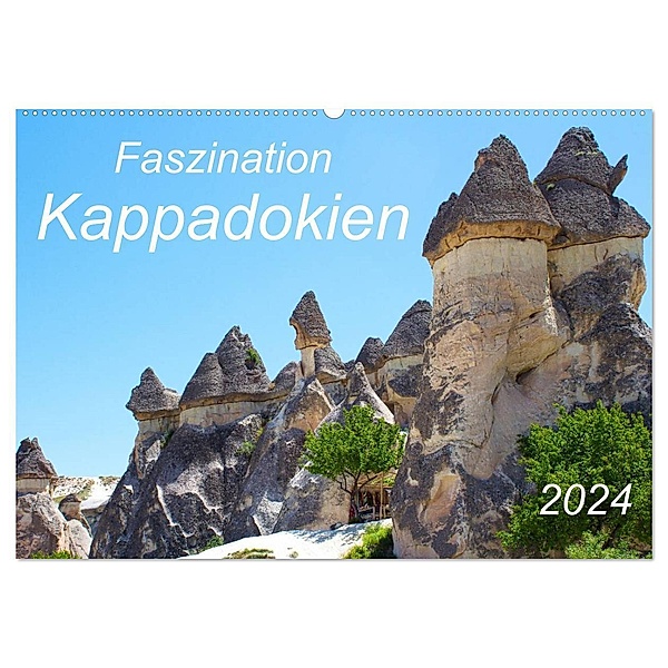 Faszination Kappadokien (Wandkalender 2024 DIN A2 quer), CALVENDO Monatskalender, r.gue.