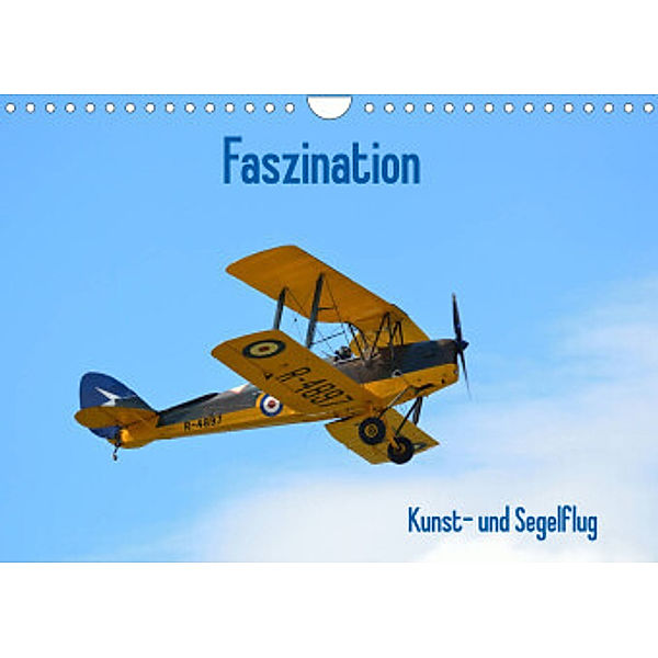 Faszination Kunst- und Segelflug (Wandkalender 2022 DIN A4 quer), Friedrich Wesch