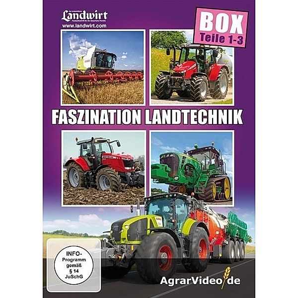 Faszination Landtechnik, 3 DVDs