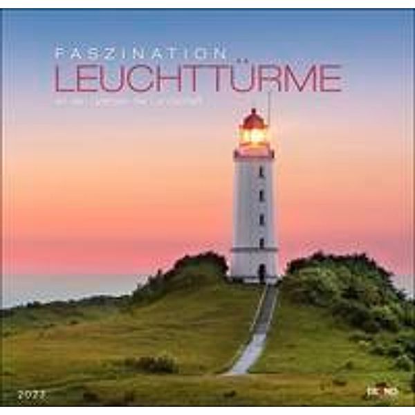 Faszination Leuchttürme - an den Grenzen der Landschaft Kalender 2023. Eiland-Leuchtturm-Kalender mit 12 Farbfotos. Groß