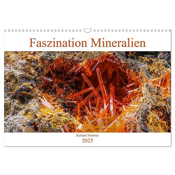 Faszination Mineralien (Wandkalender 2025 DIN A3 quer), CALVENDO Monatskalender, Calvendo, Roland Störmer