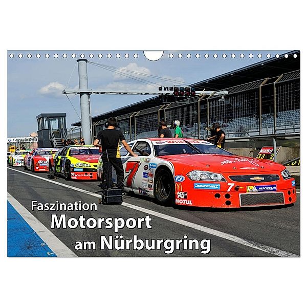 Faszination Motorsport am Nürburgring (Wandkalender 2024 DIN A4 quer), CALVENDO Monatskalender, Dieter Wilczek