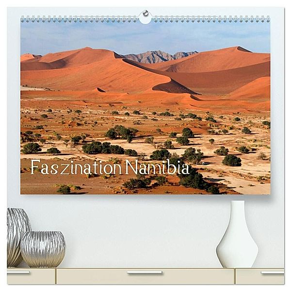 Faszination Namibia (hochwertiger Premium Wandkalender 2024 DIN A2 quer), Kunstdruck in Hochglanz, Frauke Scholz