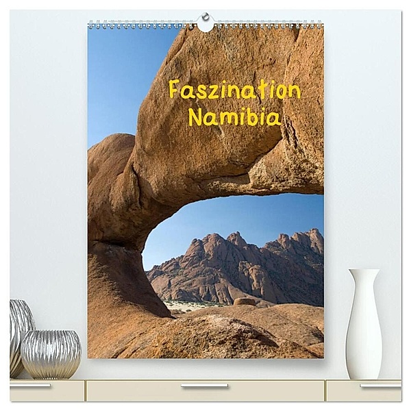 Faszination Namibia (hochwertiger Premium Wandkalender 2024 DIN A2 hoch), Kunstdruck in Hochglanz, Frauke Scholz