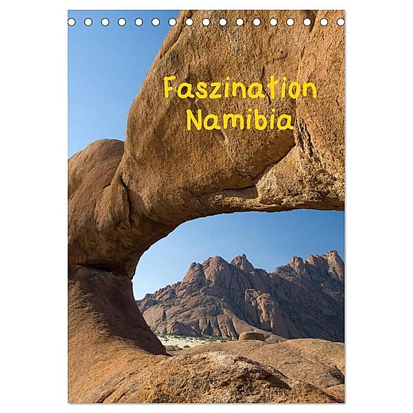 Faszination Namibia (Tischkalender 2024 DIN A5 hoch), CALVENDO Monatskalender, Frauke Scholz