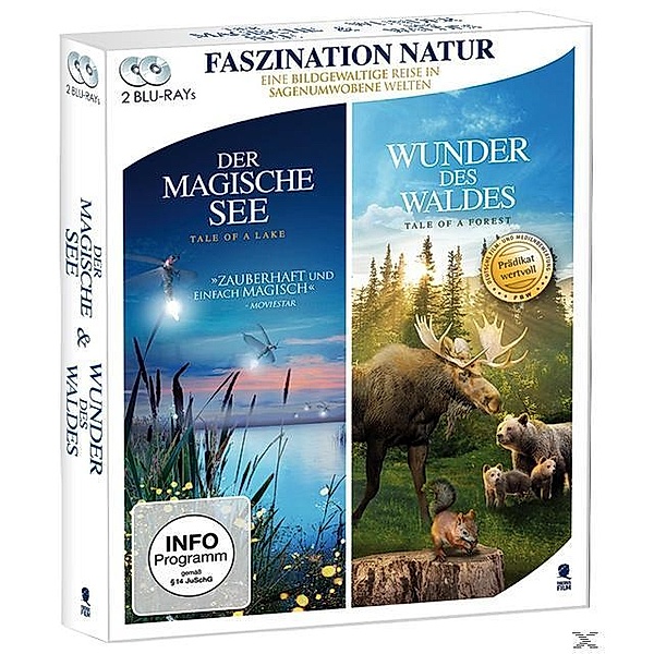 Faszination Natur: Wunder des Waldes & Der magische See - 2 Disc Bluray