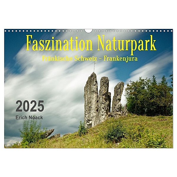 Faszination Naturpark Fränkische Schweiz - Frankenjura (Wandkalender 2025 DIN A3 quer), CALVENDO Monatskalender, Calvendo, Erich Noack
