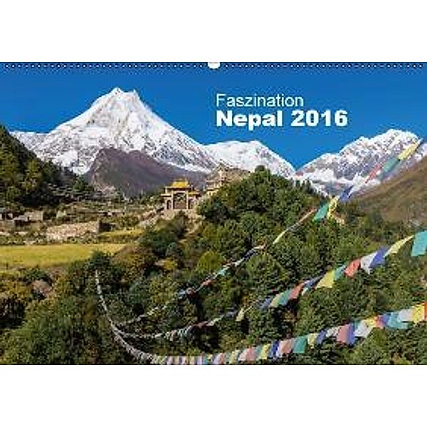 Faszination Nepal (Wandkalender 2016 DIN A2 quer), Jens König