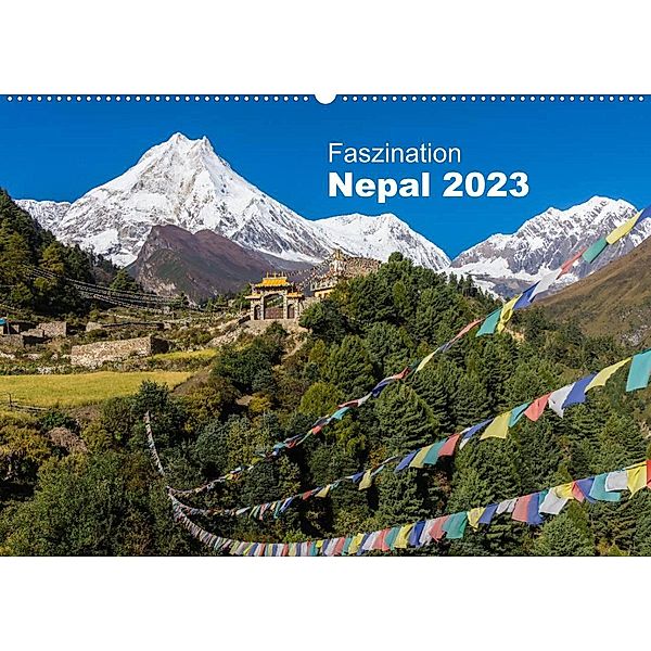 Faszination Nepal (Wandkalender 2023 DIN A2 quer), Jens König