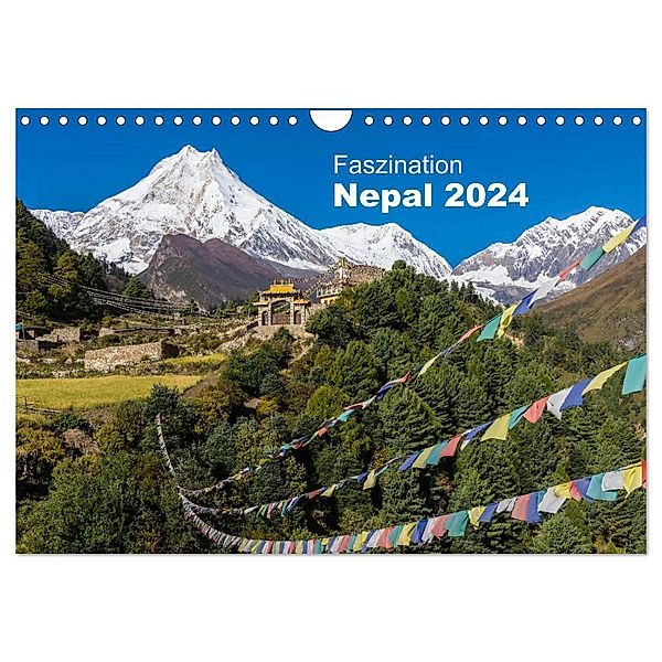 Faszination Nepal (Wandkalender 2024 DIN A4 quer), CALVENDO Monatskalender, Jens König