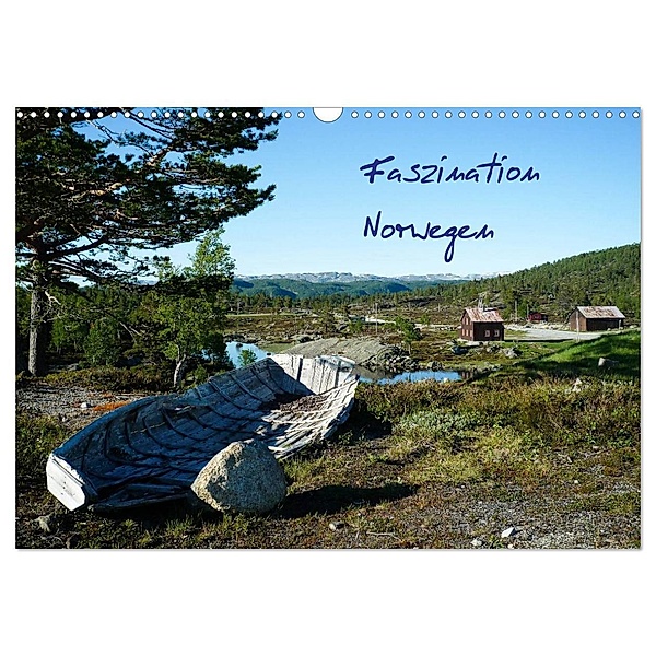 Faszination Norwegen (Wandkalender 2024 DIN A3 quer), CALVENDO Monatskalender, Andreas Rieger