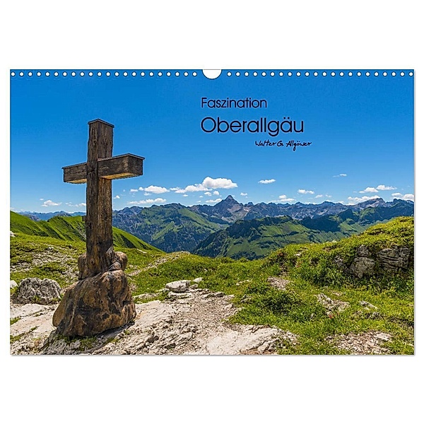 Faszination Oberallgäu (Wandkalender 2024 DIN A3 quer), CALVENDO Monatskalender, Walter G. Allgöwer