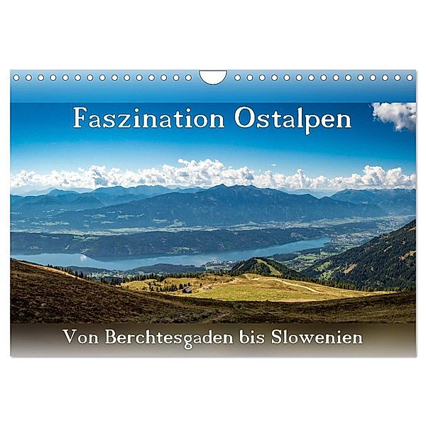 Faszination Ostalpen - von Berchtesgaden bis Slowenien (Wandkalender 2024 DIN A4 quer), CALVENDO Monatskalender, Patrick Klinke