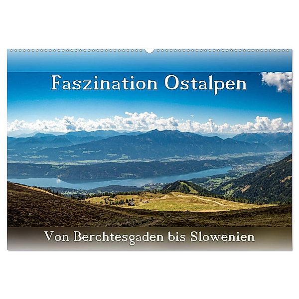 Faszination Ostalpen - von Berchtesgaden bis Slowenien (Wandkalender 2024 DIN A2 quer), CALVENDO Monatskalender, Patrick Klinke