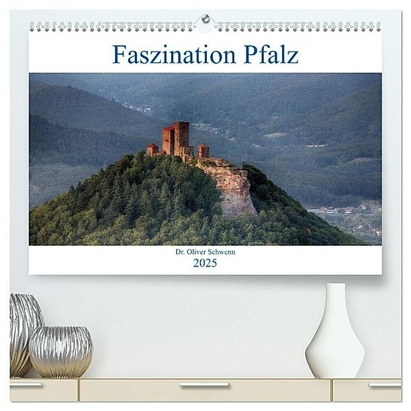 Faszination Pfalz (hochwertiger Premium Wandkalender 2025 DIN A2 quer), Kunstdruck in Hochglanz, Calvendo, Dr. Oliver Schwenn
