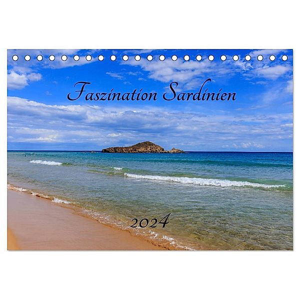 Faszination Sardinien (Tischkalender 2024 DIN A5 quer), CALVENDO Monatskalender, Sabine Lortz