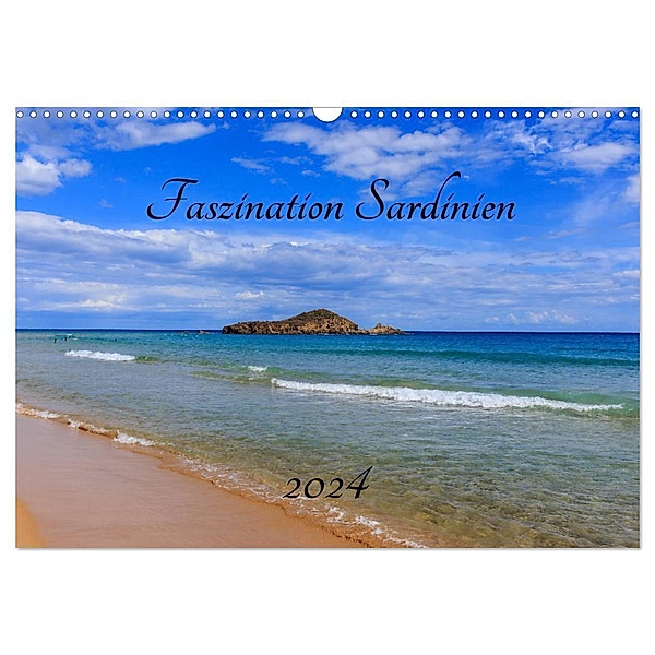 Faszination Sardinien (Wandkalender 2024 DIN A3 quer), CALVENDO Monatskalender, Sabine Lortz
