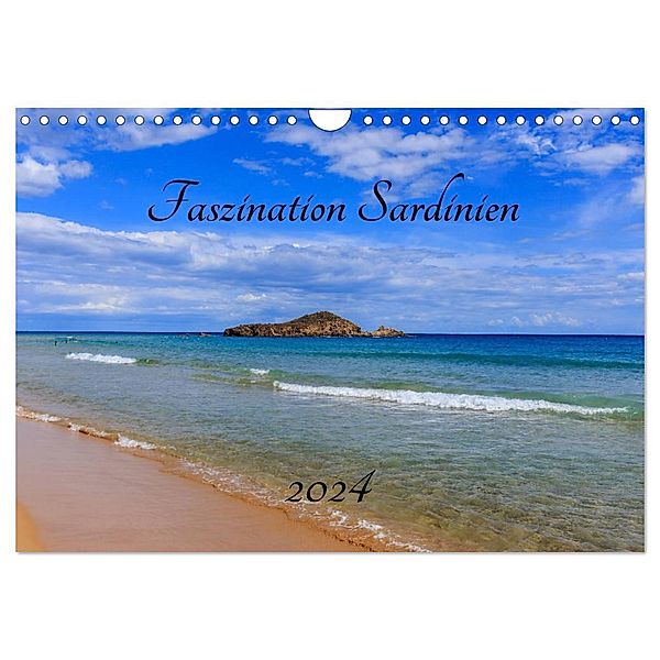 Faszination Sardinien (Wandkalender 2024 DIN A4 quer), CALVENDO Monatskalender, Sabine Lortz