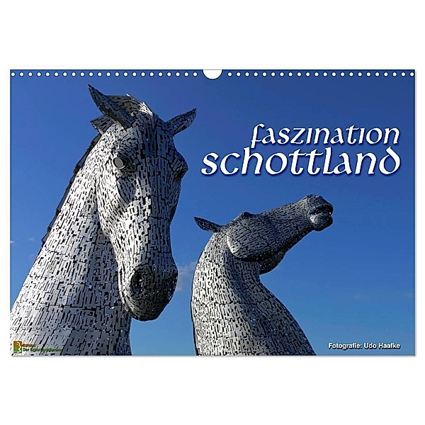 Faszination Schottland 2024 (Wandkalender 2024 DIN A3 quer), CALVENDO Monatskalender, Udo Haafke