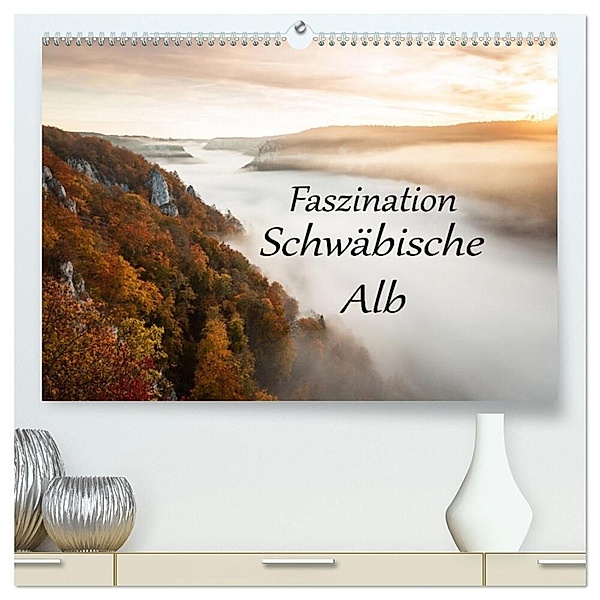 Faszination Schwäbische Alb (hochwertiger Premium Wandkalender 2025 DIN A2 quer), Kunstdruck in Hochglanz, Calvendo, Jiri Viehmann