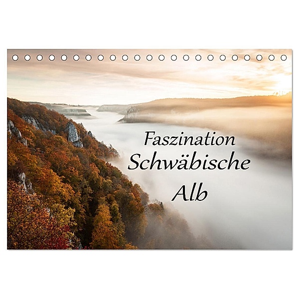 Faszination Schwäbische Alb (Tischkalender 2025 DIN A5 quer), CALVENDO Monatskalender, Calvendo, Jiri Viehmann