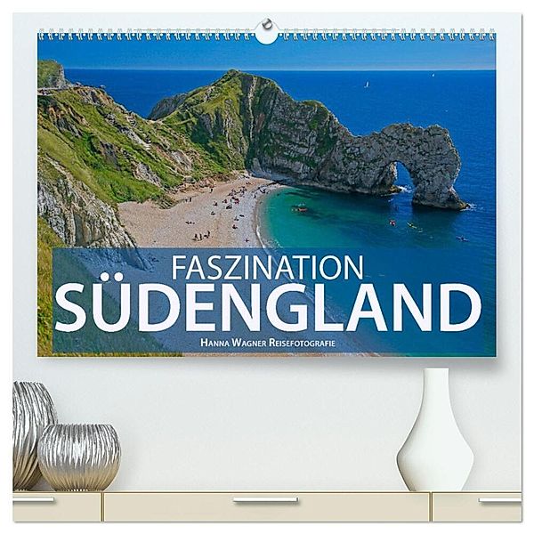 Faszination Südengland (hochwertiger Premium Wandkalender 2024 DIN A2 quer), Kunstdruck in Hochglanz, Hanna Wagner
